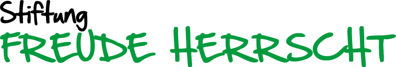 Das Logo der Stiftung Freude herrscht